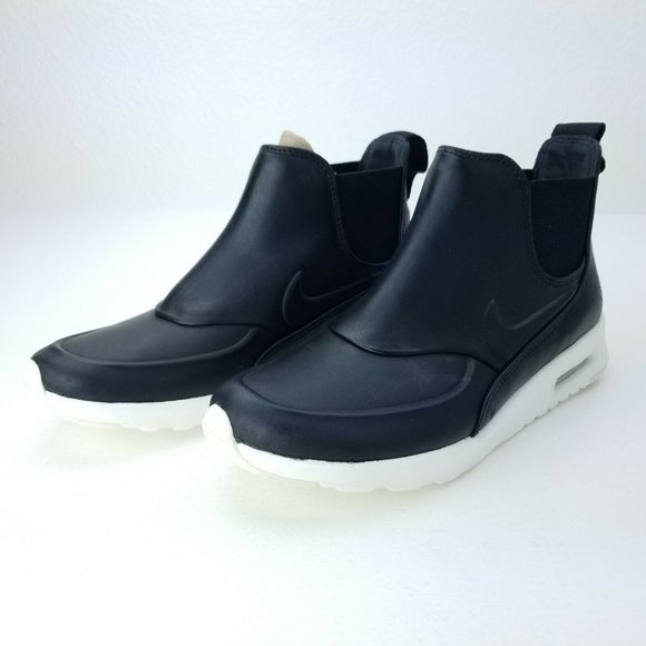 Nike Air Max Thea Mid Boot Black White 859550 001 Women's Sizes 5-10 - Picture 2 of 9